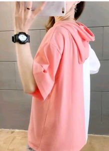 Colorblock Hoodie T-Shirt