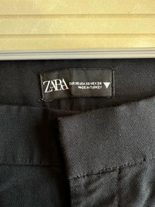 Black Flared Trousers