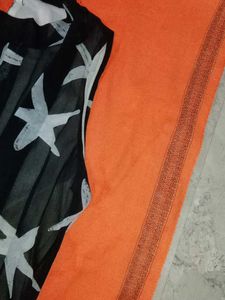 Star Print Sleeveless Top