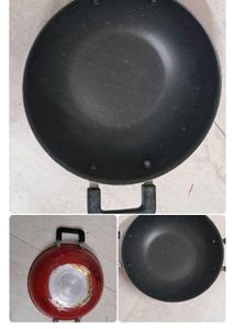 📍Combo Of Macclite Flat Tawa,Fry Pan,premier Kada