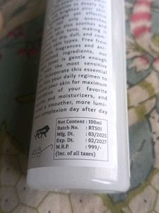 Korean Skincare Rice Toner