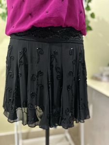 Pink &amp; Black Party Dress