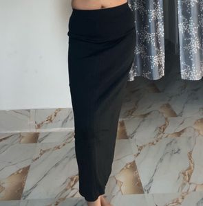 Black Midi Skirt