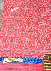 Red &amp; Gold Saree 2 Pieces Sare