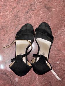 Black Block Heels
