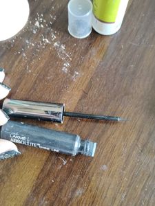Empty Bottles And Compact Puffs For Re-use