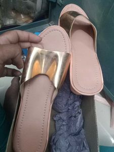 Heels Sandal Golden Colour