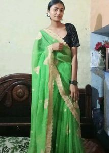 New With Blouse Saree