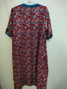 Floral Print Kurta XL