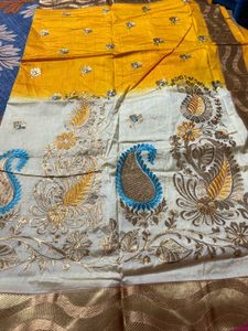 Brand New Silk cotton Saree