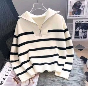 Striped Knit Sweater
