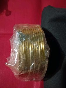 Metal Bangles With 2 Colours