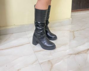 Leather Long Boots 🥾