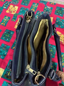 Classic Navy Blue Tote Bag