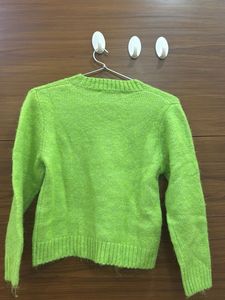 Green Knit Sweater