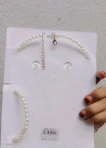 Elegant Pearl Jewelry Set