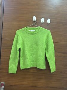 Green Knit Sweater