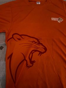 Orange Graphic T-Shirt