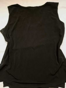 Sequin Work Top Fitted