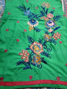 Beautiful Green Colour Kurta