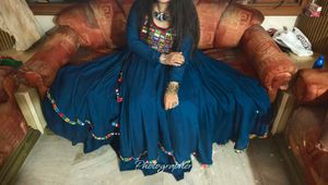 Elegant Blue Lehenga Choli