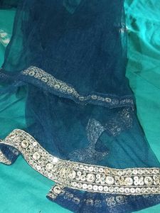 Elegant Blue Embellished Kurta