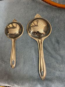 Vintage Tea Strainer Set