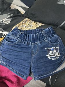 Denim Shorts For Kids