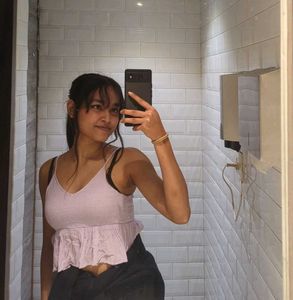 Lilac Crop Top