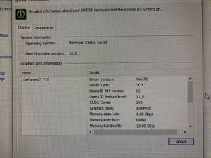 GIGABYTE GeForce GT 710 2GB ddr3_sdram pci_e Memor