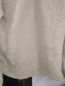 Urbanic Faux fur sweater Cream Colored