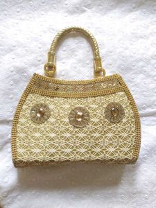 Cream Colored Handbag