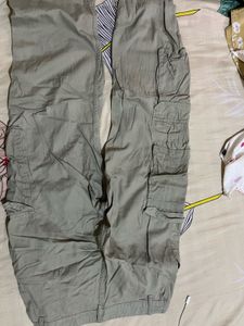 Olive Green Cargo Pants