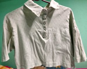 Crop tshirt 🍏Sage Green