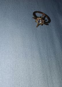 Gold Ring With Diamonds
