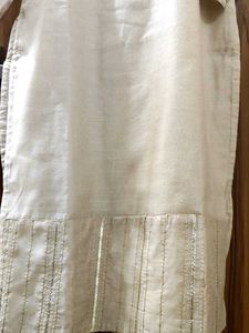 Beige Colour Women Kurta-House of Pataudi