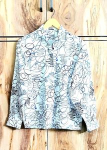 Cotton Printed Shirt Size-36