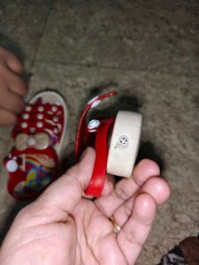 Cute Red Sandals for Kids