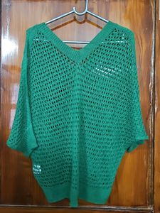 Green Knit Sweater