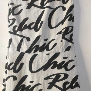 Rebel Chic Print Dress