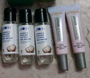 3 Hair Serum & 2 Face Seru