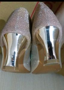 Women Embellished Diamond Heels for Bridal/Wedding