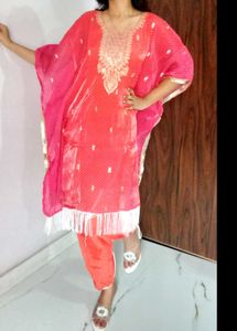 Bright Pretty Kaftan Suit