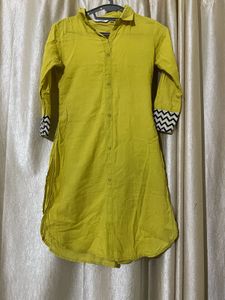 Yellow Kurta