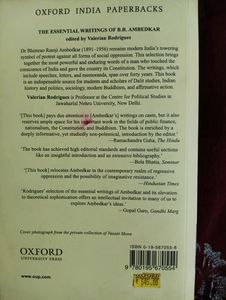 The Essential Writings Of Dr. B. R. Ambedkar Edite