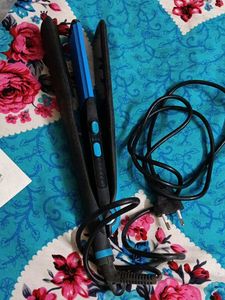 STRAIGHTENER AND CRIMPER 2IN1