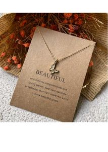 Set of 5 Gold Necklaces