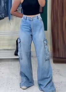 Zara Cargo Jeans