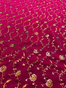 Elegant Embroidered Saree