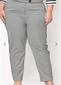 Black Woven Trousers
